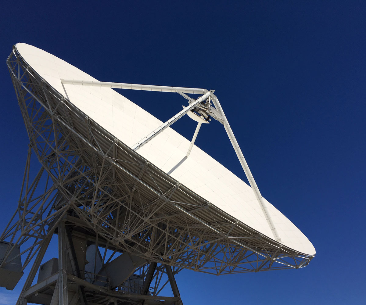 Verniciatura antenne cilindrico paraboliche e radiotelescopio | Croce Nord